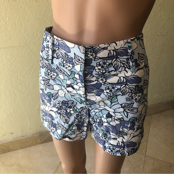 Ann Taylor Signature Bermuda Shorts Dress Casual Women’s Size 6 Floral Design - Picture 5 of 16